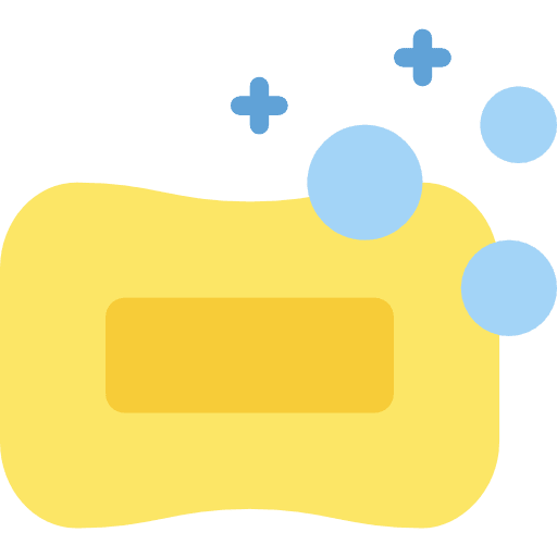 Soap bubbles miscellaneous wash icon