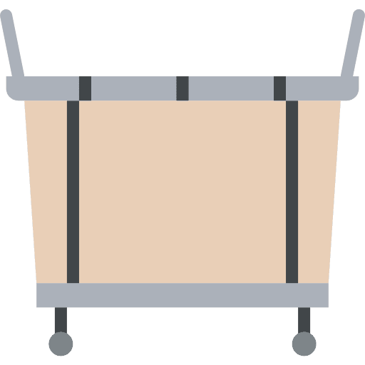 Trolley tools and utensils was washing icon