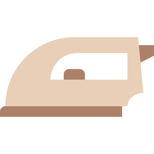 Iron iron ironing hot icon