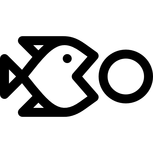 Fish money dollar business icon