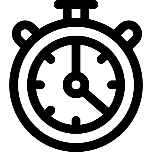 Timer alarm clock time and date schedule icon