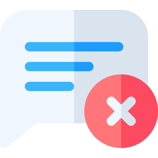 Fired speech bubble conversation communication icon