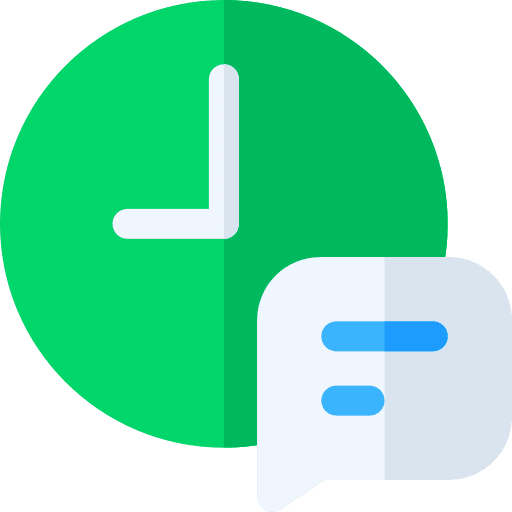 Time communications job tool icon