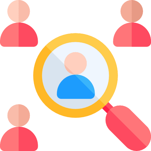 Human resources people business and finance human resources icon