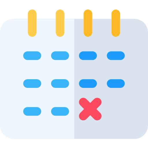 Calendar time administration schedule icon