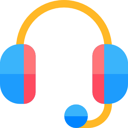 Headphones technology microphone electronics icon