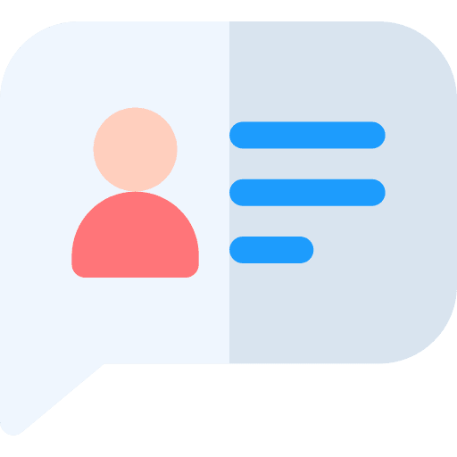 Interview business human resources boss icon