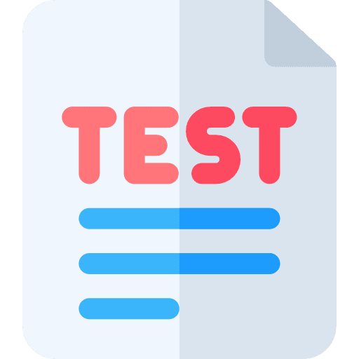 Test exam archive results icon