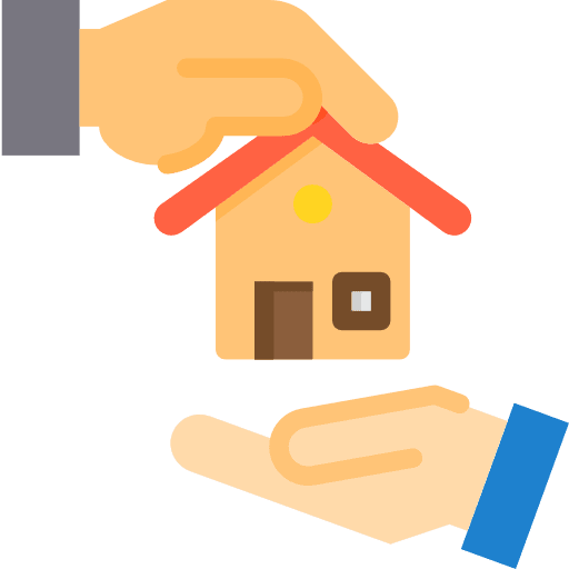 Deal property real estate deal icon
