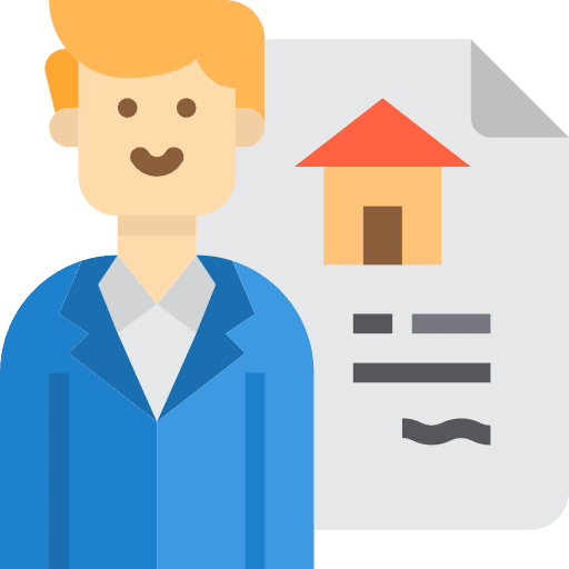 Seller user person agent icon