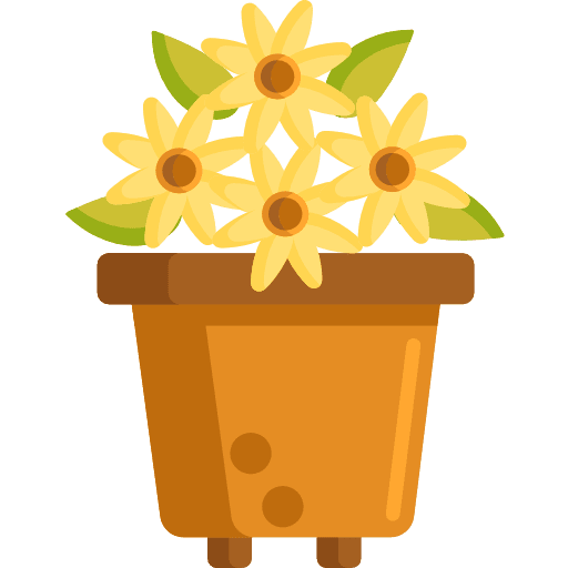 Floral design art and design flower curves flower design icon