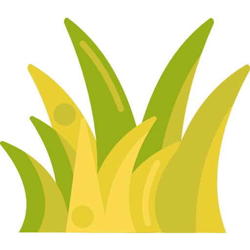 Grass soil farming and gardening grass icon