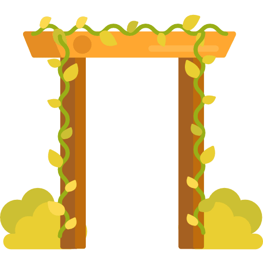 Arbor plants arbor furniture and household icon