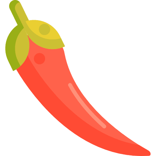 Pepper food hot spicy icon