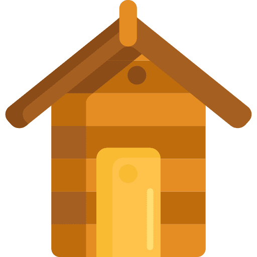 Garden shed buildings garden real estate icon