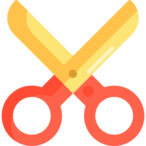 Scissors scissors handcraft construction and tools icon
