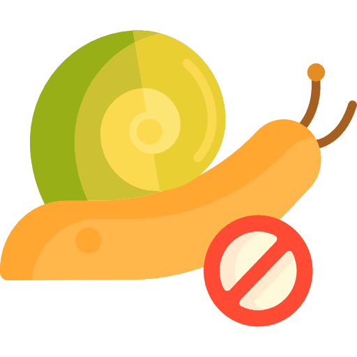 Snail control animals signaling icon