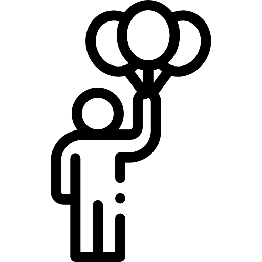 Kid boy kid fair icon