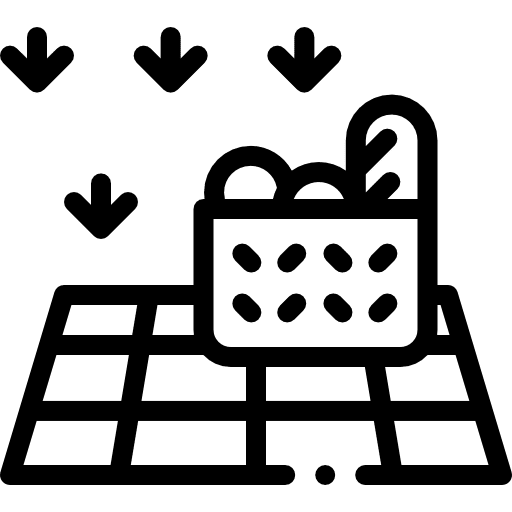 Picnic picnic basket food basket food and restaurant icon