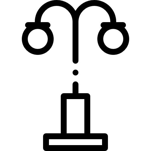 Street light streets lamp post architecture and city icon