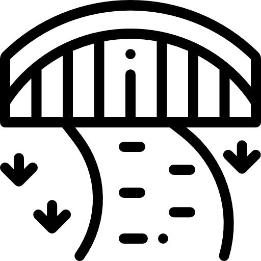 Bridge bridge engineering america icon