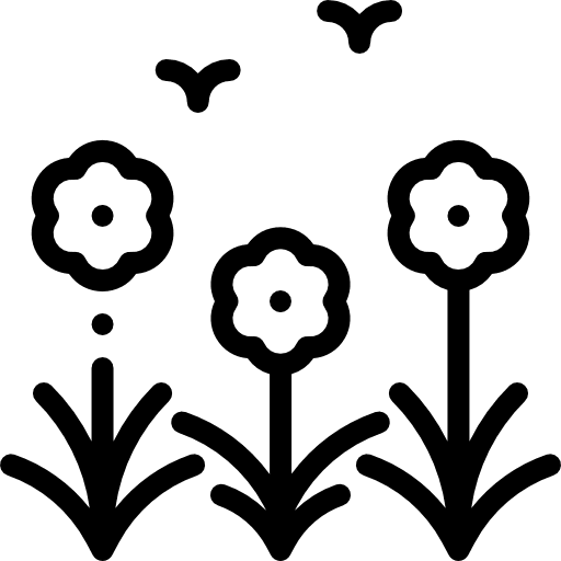 Flowers rose plant perfume icon