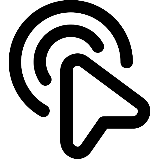 Double click arrows double click pointer icon