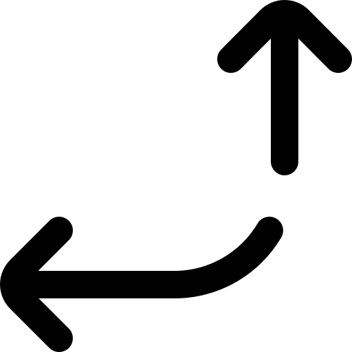 Rotate arrows curve arrow curve icon