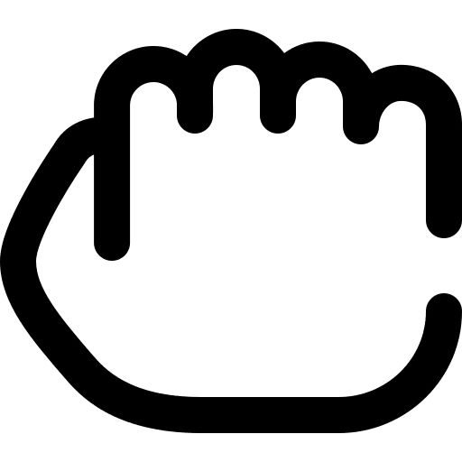 Hand pointer cursor ui icon