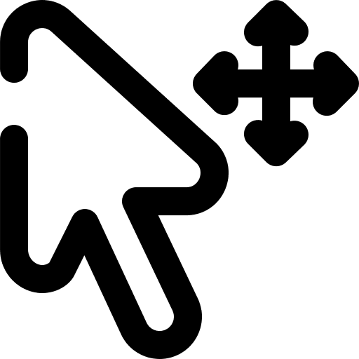 Move move move selection cursor icon