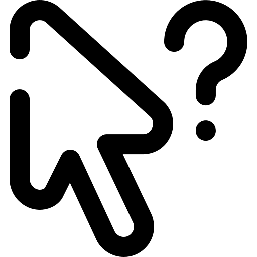 Pointer arrows information pointer icon