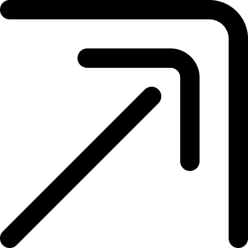 Top right top right arrows directional icon