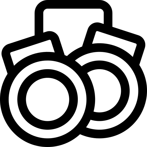 Handcuffs jail arrest police icon