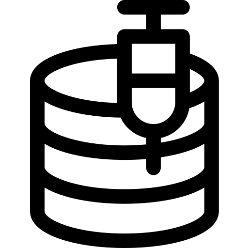 Sql files extension storage icon