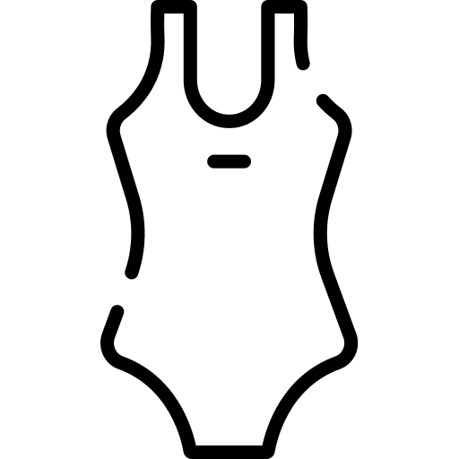 Beach clothes garment beach icon