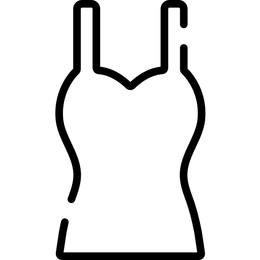 Clothes clothing sleeveless garment icon