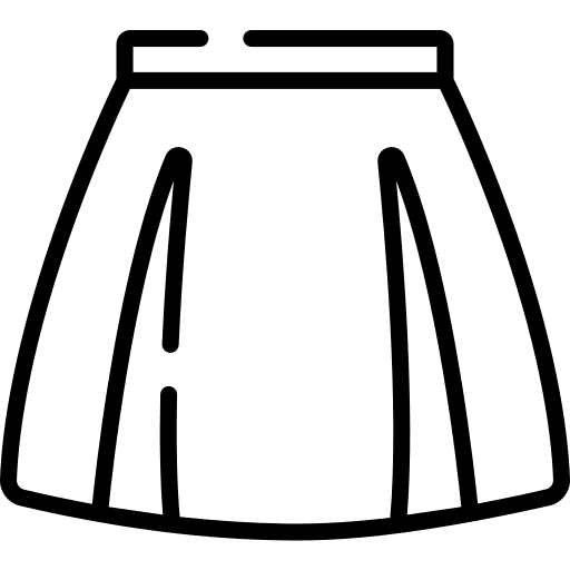 Clothes skirt clothing clothes icon