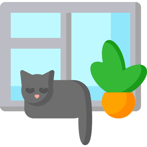 Animal animal cat house icon