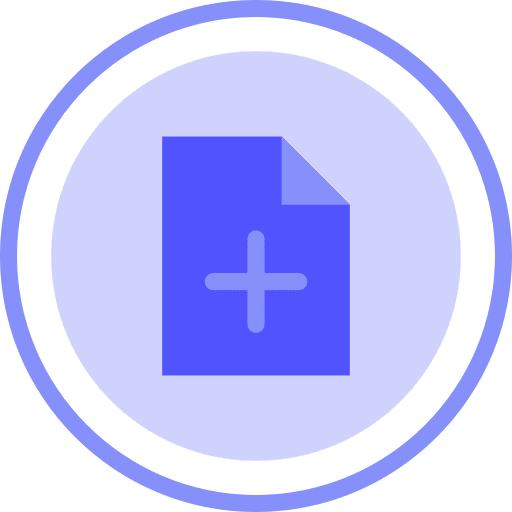 Add file files and folders add file icon