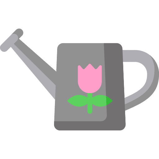 Farming and gardening watering watering can garden icon