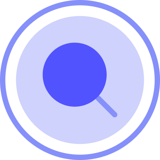 Search ui zoom magnifying glass icon