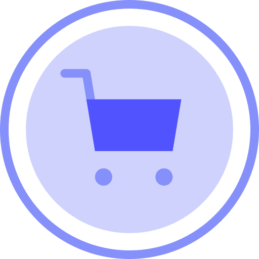 Shopping cart online store online shop shopping store icon