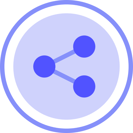 Share sharing shared share icon