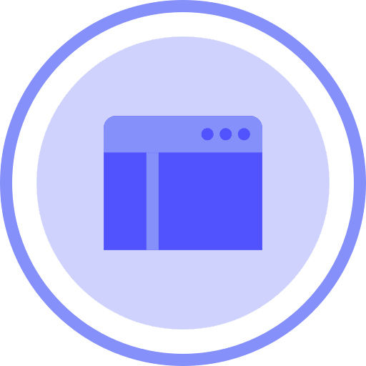 Browser interface internet ui icon