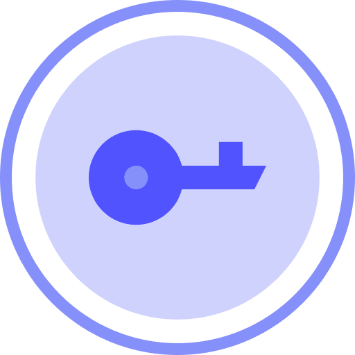 Key security key passkey icon