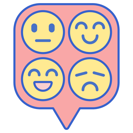 Emoji smiles smiley select icon