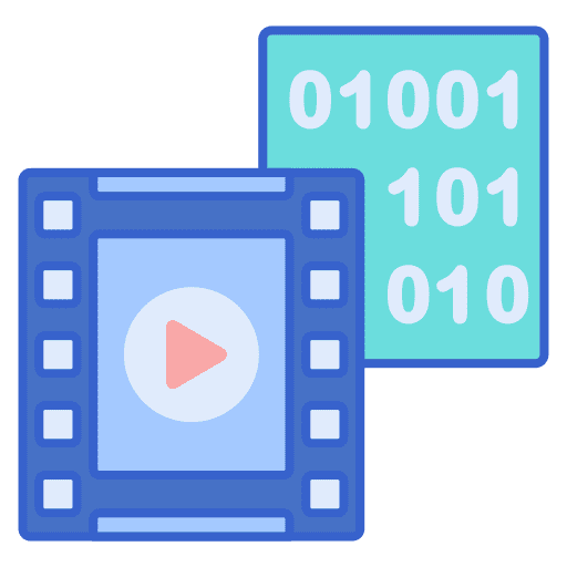 Encoder youtube binary device icon