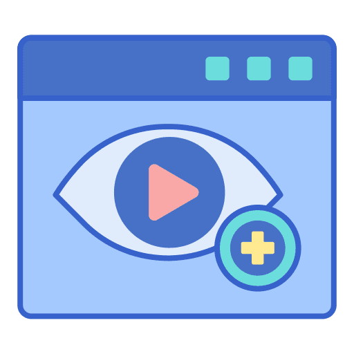 Viewers views viewers browser icon