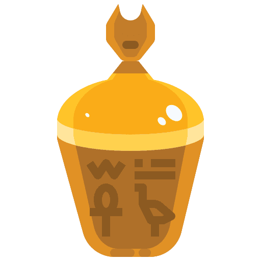 Ancient jar cultures egyptian ancient jar icon