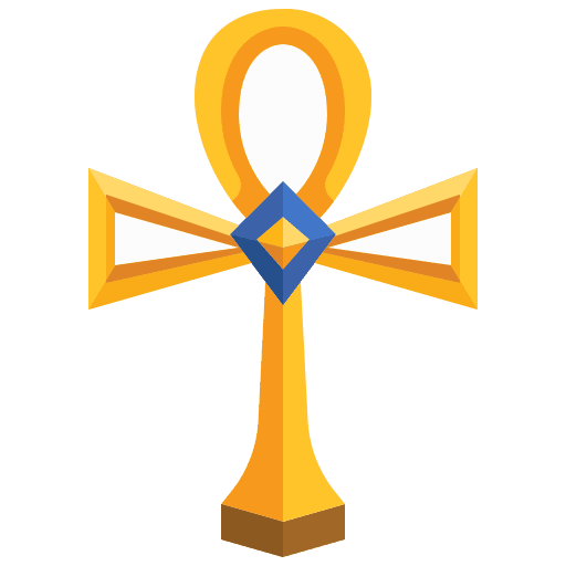 Ankh shapes and symbols religion cultures icon